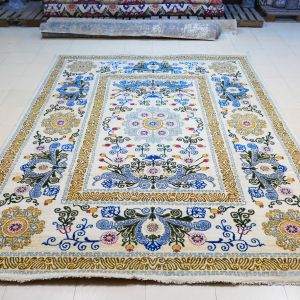 Handmade Modern Carpet Wool High Quality Double Knotted Carpet