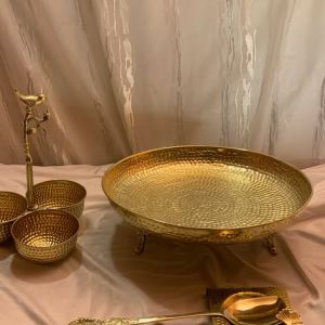 Round Brass Platter