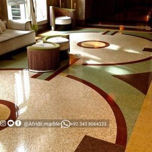 Amazing Chips Floor Design Marble