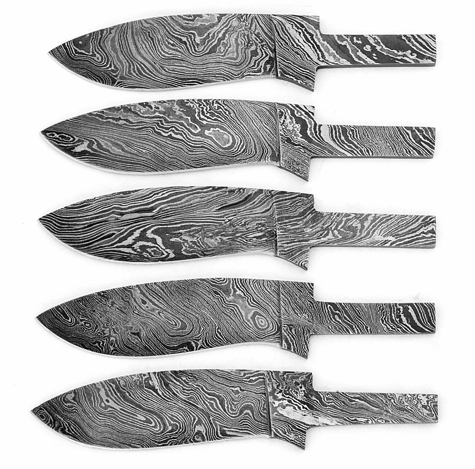 Handmade Damascus Steel Blank Blades