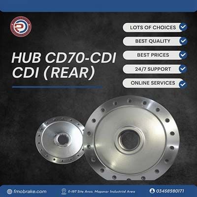 HUB CD70-CDI (REAR)